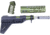 Guntec USA AR-15 Pistol Furniture Set W/Micro Breach Pistol Brace Anodized Green, Anodized Green, AR-PISTOL-SET-MLK-PB-GREEN