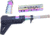 Guntec USA AR-15 Pistol Furniture Set W/Micro Breach Pistol Brace Matte Rainbow PVD Coated, Matte Rainbow PVD, AR-PISTOL-SET-MLK-PB-M-RPVD