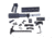 Guntec USA AR-15 Ultimate Pistol Kit, Anodized Black, ULT-PK-BLACK