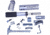 Guntec USA AR-15 Ultimate Pistol Kit, Anodized Grey, ULT-PK-GREY