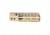Guntec USA AR-15 Ultra Lightweight Thin M-LOK Free Floating Handguard w/ Monolithic Top Rail, 7in, Gold Plated, GT-7MLK-GLD