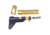 Guntec USA AR-15 Ultra Pistol Furniture Set, Anodized Gold, UPS-GOLD