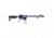 Guntec USA AR-15 Ultra Lightweight Thin M-LOK Free Floating Handguard w/ Monolithic Top Rail, 15in, Chrome, GT-15MLK-C