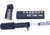 Guntec USA AR .308 Pistol Furniture Set, Anodized Black, AR-PISTOL-SET-MLK-308-BLACK