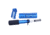 Guntec USA AR .308 Pistol Furniture Set, Anodized Blue, AR-PISTOL-SET-MLK-308-BL