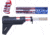 Guntec USA Trump Series Limited Edition AR-15 Pistol Furniture Set w/Brace, Cerakote, TRUMP-PIS-SET-PB-USA