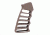 GUNTEC USA Ultralight Series Skeletonized Aluminum Pistol Grip, Flat Dark Earth, ULS-PG-FDE