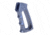 Guntec USA Ultralight Skeletonized Aluminum Pistol Grip, Gen 2, Anodized Grey, ULS-PG-G2-GREY