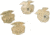 Hatch Helmet Badge Gold Police
