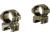 Hawke Sport Optics 1in Riflescope Weaver Ring Mount, 2 Piece