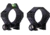 Hawkins Precision 35mm Ultra Light Tactical Scope Rings, Medium, 1.0in, Black, 903-0002