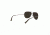 Hazard 4 Cluster Frameless Regular Aviator Sunglasses, Men's, Coyote Frame, Brown Lens, EYE-CLU-R-CYT