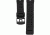 Hazard 4 Nautical TPR Watch Band, PVD Buckle, Black, WB-NAT24-PV-BLK