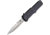 Heckler &amp; Koch Auto Hadron Out The-Front Automatic Folding Knives, 3.38in, 154CM Stainless Blade, Bayonet Blade, Black Anodized Aluminum Handle, HK54026