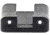 Heckler &amp; Koch Square Notch Tritium Pistol Night Sight, CC9, Rear, Black, Black/Green Sight, 51000494