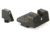 EDEMO Heinie Glock Ledge Straight Eight Suppressor Night Sight Set, Black, 3186L, EDEMO1