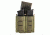 High Speed Gear HSGI Duty Double Pistol Magazine TACO U-Mount Pouch w/Rifle Magazine Pocket, Olive Drab, 41TP02OD