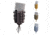 High Speed Gear Polymer Double Decker TACO Univ Mount, Black, Coyote Brown, Olive Drab, Wolf Gray