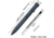 HighTron Vortron Bolt Action Pen Blk, HTKHP01B