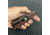 Hoffner Knives Folding Knife, 3.5in, 440c, Spear Point Blade, Chiseled Nightstalker Grip, Black Combo Blade, FK-S3CBK-CRB