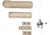 Hogue AK-47/AK-74, Longer Yugo Version, Forend with Desert Tan Gripping Area 74314