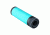 Hogue AR-15/M-16 Free Float Forend with Aqua Gripping Area, Aqua, Carbine 13414