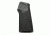 Hogue AR15/M16 15 Degree Vertical No Finger Groove Grip,Piranha Grip G10 Solid Black 13129