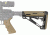 HOGUE AR15/M16 Kit, Finger Groove Beavertail Grip and OverMold Collapsible Buttstock, Fits Mil-Spec Buffer Tube, Flat Dark Earth Rubber 15356
