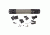 Hogue AR15/M16 Rifle Length FF Forend w/ OM Grip Area/Accessory Attachments, Ghillie Green 190627
