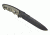 Hogue EX-F01 7in Fixed Drop Point Blade A-2 Black Kote G-10 Scales - G-Mascus Green 35158