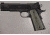 Hogue Govt. Model Rubber Grip Panels Checkered W/Diamonds OD Green 45011