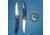 Hogue Mysto Folding Knife, 3.4in, CPM MagnaCut Stainless Steel, Clip Point, Blue Richlite Handle, 24456