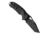 Hogue Sig K320 AXG Pro Folding Knife, 3.5in, Black Cerekote Finish, CPM-S30V, Tanto, Black Handle, 6061-T6 Hard-Anodized Aluminum Handle, 36364