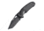 Hogue Sig K320 AXG Pro Folding Knife, 3.5in, Black Cerekote Finish, CPM-S30V, Tanto, Black Handle, 6061-T6 Hard-Anodized Aluminum Handle, 36364