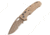 Hogue Sig K320A Automatic Folding Knife, 3.5in, CPM S30V Stainless, Drop Point Blade Partially Serrated, Coyote PVD, Coyote Tan Polymer Handle, 36333