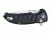 Hogue X1-Microflip Folding Knife, 2.75in Drop Point Blade, Tumble Finish Alum Frame, Matte Black 24170