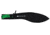 Hooyman Kukri Machete, Black/Green, 1112236