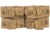 HRT Tactical Gear Quad Flashbang Zip-On Panel, Coyote Brown, HRT-ZPFBP1-AA-CB