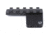 Impact Weapons Components 1913 Picatinny Rail Offset Thorntail Mount, Black Anodize, IMPLPIC1913, EDEMO1