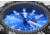 Isobrite ISO353 Valor 39.5mm Midsize Blue T100 Tritium Illuminated Watch, Black Case, Blue Dial, 39.5mm, ISO353