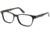Jaguar Spirit 31702 Progressive Prescription Eyeglasses, Matte/Shiny Black Frame, JG317028840PR