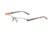 Jaguar Spirit 33579 Progressive Prescription Eyeglasses, Brown/Orange Frame, JG335791013PR