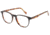 Jaguar Spirit 39117 Progressive Prescription Eyeglasses, Black/Mottled Brown Frame, JG391174048PR
