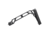 JMac Customs SS-9RP Stock 5.5mm Folding Aks w/Rubber Butt Pad, Black, SS-9RP+5.5