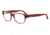 JOOP! 81060 Progressive Prescription Eyeglasses - Red Frame and Clear Lens 81060-6402PR