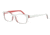 JOOP! 81061 Bifocal Prescription Eyeglasses - White Frame and Clear Lens 81061-6406BI