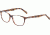 JOOP! 81140 Single Vision Prescription Eyeglasses, Brown Havana Apricot Frame, 81140-4188SV