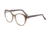 Joop! 81170 Single Vision Prescription Eyeglasses, Grey/Brown Frame, 81170-4438SV