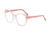 Joop! 81170 Single Vision Prescription Eyeglasses, Pink Frame, 81170-4121SV