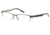 JOOP! 83149 Single Vision Prescription Eyeglasses - Green Frame and Clear Lens 83149-819SV
